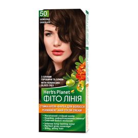 Краска для волос FITO LINIA № 50, Шоколад, 144 мл