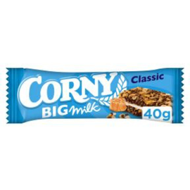 Baton de cereale CORNY, sandwich cu lapte classic, 40 g
