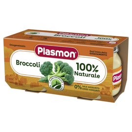 Piure PLASMON, broccoli, 6+ luni, 2 x 80 g