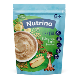 Каша NUTRINO, 5 злаков с яблоком и бананом, от 6 месяцев, 200 г