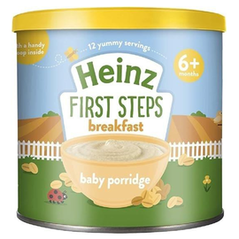 Terci HEINZ First Steps, lapte si ovaz, 6+ luni, 240 g