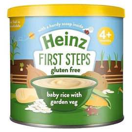 Terci HEINZ First Steps, orez cu legume, 6+ luni, 200 g