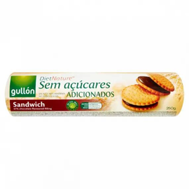 Печенье GULLON Sandwich, Крем Шоколад, без сахара, 250 г