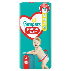 Трусики для детей PAMPERS № 4, 9-15 кг, 52 шт