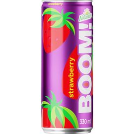 Напиток BOOM Strawberry, с клубничным соком, 330мл