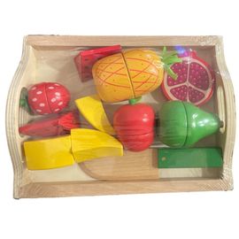Игрушка деревянная ящик с фруктами CT-010