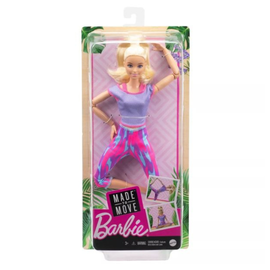 Кукла BARBIE Made to Move (блондинка), 3+