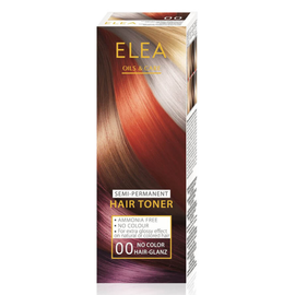 Оттеночный бальзам ELEA Hair Toner, 00 - бесцветный блеск-тонер для волос, 100 мл
