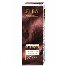 Оттеночный бальзам ELEA Hair Toner, 07 - вишня,100 мл