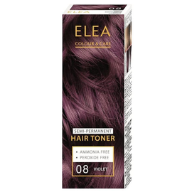 Оттеночный бальзам ELEA Hair Toner, 08 - фиолетовый, 100 мл