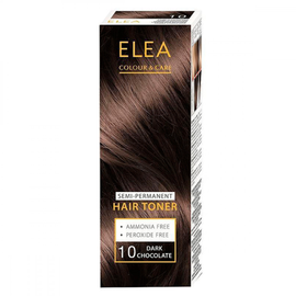 Balsam nuantator ELEA Hair Toner, 10 - ciocolata neagra, 100 ml