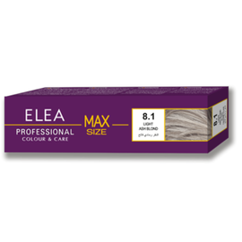 Краска для волос ELEA Max Size, 8.1 - светло-русый пепельный, 100 мл
