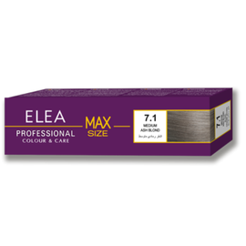 Краска для волос ELEA Max Size, 7.1 -русый пепельный, 100 мл