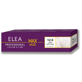 Краска для волос ELEA Max Size, 12.0 - ультра светлый блонд, 100 мл