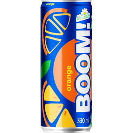 Напиток BOOM Orange, с апельсиновым соком, 330мл