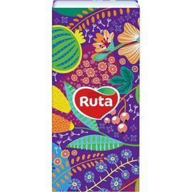 Носовые платки RUTA Classic, 3 слоя, 10 шт