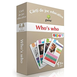 Carti de joc educative. Who's Who