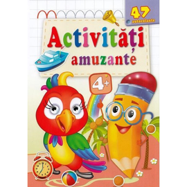 Activitati amuzante - papagal, 4+