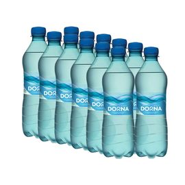 Упаковка DORNA Izvorul Alb, вода минеральная, газированная, 500мл, 12шт.