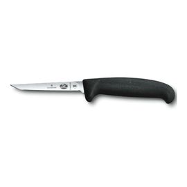 Нож VICTORINOX Fibrox, poultry, 9cm, strainght, small handle, black, 5.5903.09