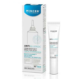Crema antialergica cu efect de intinerire pentru ochi MINCER AntiAllergic 1104, 15 ml