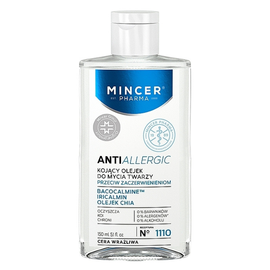 Ulei pentru curatarea fetei MINCER AntiAllergic 1110, calmant, 150 ml