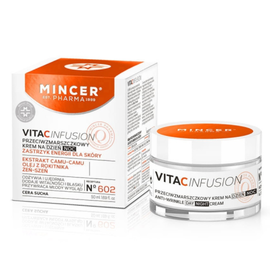 Crema pentru fata MINCER VitaC Infusion 602, anti-imbatrinire, 50 ml