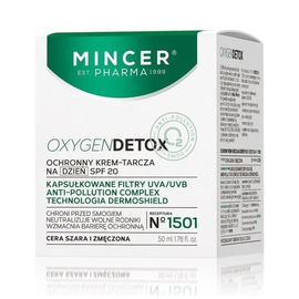 Crema de zi pentru fata MINCER Oxygen Detox 1501, protectoare, 50 ml