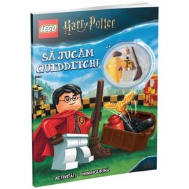 Sa jucam Quidditch! Carte de activitati cu minifigurina lego