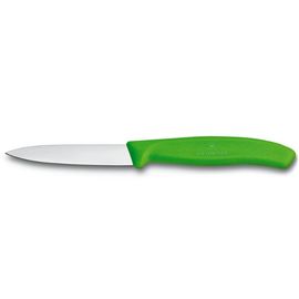 Нож VICTORINOX Paring, Swiss Class, green, 8 cм, 6.7606.L114