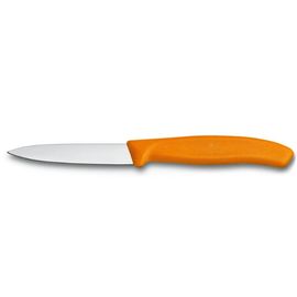 Нож VICTORINOX Paring, Swiss Class, orange, 8 cм, 6.7606.L119
