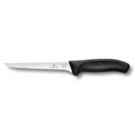 Нож VICTORINOX Swiss Classic, Boning, straight, flexible, black, 15см, 6.8413.15B