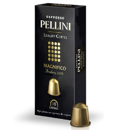 PELLINI Кофе в капсулах Luxury Coffee Magnifico Arabica100% 10x5гр