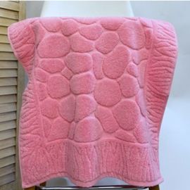 Коврик для ванны BUMBACEL Stone, розовый bride, 50x70 см