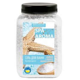 Морская соль для ванн NATURE, природная, с экстрактом ламинарии и комплексом морских минералов, 750 г