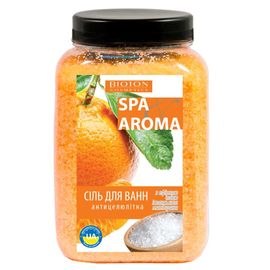 Морская соль для ванны NATURE, антицеллюлитная, с эфирным маслом испанского мандарина, 750 г