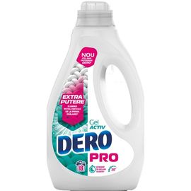 Detergent lichid de rufe DERO PRO Activ, 18 spalari, 900 ml