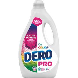 Detergen lichid de rufe DERO PRO Color, 36 spalari, 1.8 L