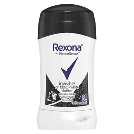 Antiperspirant stic REXONA Invisible, alb-negru, 40 ml