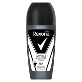 Antiperspirant REXONA Roll-On Men Invisible Black&White 50 ml