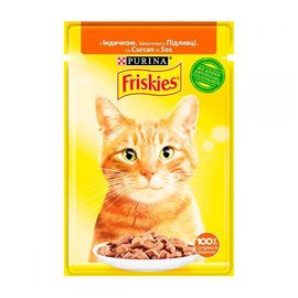 Hrana umeda pentru pisici FRISKIES Curcan in sos, 85g