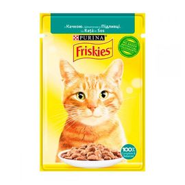 Hrana umeda pentru pisici FRISKIES Rata, 85g