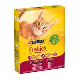 Hrana uscata pentru pisici FRISKIES Cat Carne+Legume, 300g