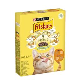 Hrana uscata pentru pisici FRISKIES Cat Pui+Legume, 300g