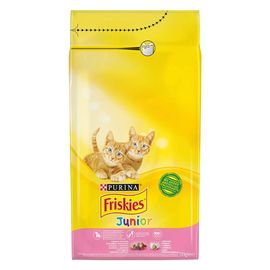Корм сухой для котят FRISKIES Junior Курица, Молоко, Овощи, 1,5кг