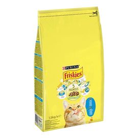 Hrana uscata pentru pisici FRISKIES Adult Somon+Legume, 1,5kg