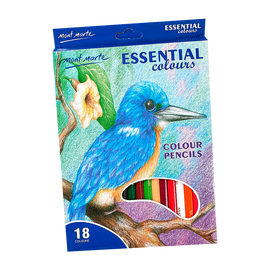 Creioane colorate Essential, 18 buc
