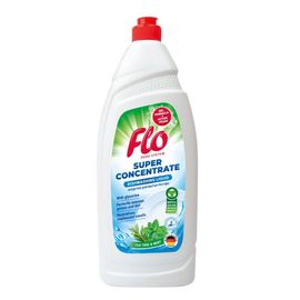 Detergent de vase FLO Ceai si menta, superconcentrat, 900 ml