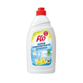 Жидкость для мытья посуды FLO Лимон, суперконцентрат, 500мл