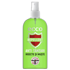 Спрей от комаров и мошек ECCO, с натуральными маслами, 100 мл